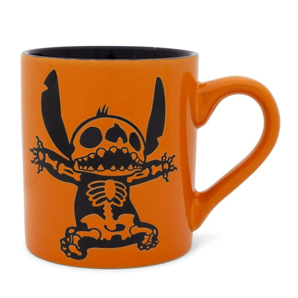 Taza Silver Buffalo Disney Lilo & Stitch Skeleton 414 ml