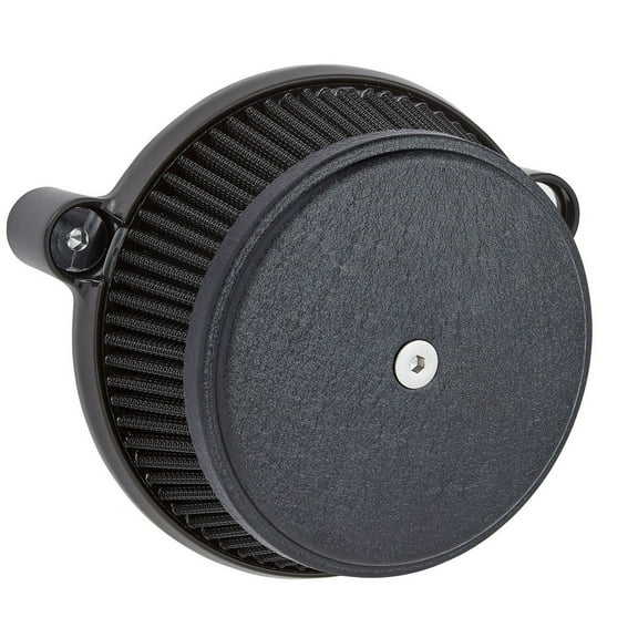 Arlen Ness Smooth Stage 1 Big Sucker Black Air Cleaner (18-306)