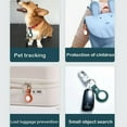 thumbnail image 3 of Case for Airtag, Leather Protective Airtags Case Cover Skin Anti Scratch with Keyring Hook, Key Pet Wallet Bluetooth Finder Locator (Black), 3 of 7
