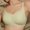 Mint Green, variant on ZZwxWA Light Weight Bra Without Underwire for Women Padded Comfortable Everyday Bras Smoothing Seamless Bras Full Figure Bra
