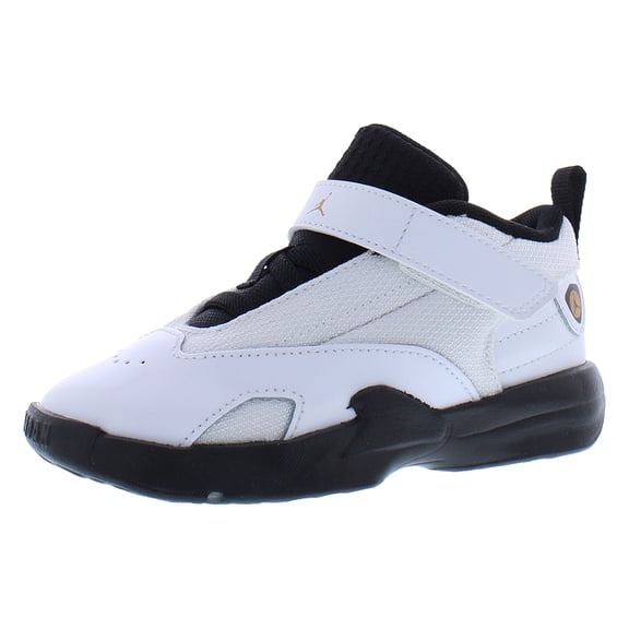 Nike Jordan Max Aura 7 Infant/Toddler Shoes Size 4, Color: White/Metallic Gold/Black