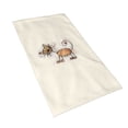 thumbnail image 2 of Kdxio Hand Towel Brown Cat Cartoon for Bathroom Kitchen Fingertip Bath Towels 27.5 x 16 Inch Home Hotel Gym Laundry Room, 2 of 9