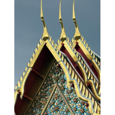 Scene around the Wat Arun Temple in Bangkok Thailand Print Wall Art By Dan