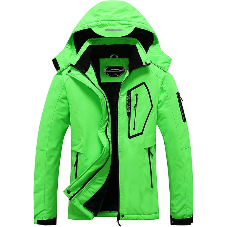 Women s Waterproof Ski Jacket Warm Winter Snow Coat Hooded