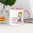 thumbnail image 3 of CafePress - World's Best Granddaughter Mug - 11 oz Ceramic Mug - Novelty Coffee Tea Cup, 3 of 4