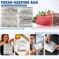 thumbnail image 2 of Reusable Storage Bags | Mylar Bags for Storage | Reusable Aluminum Foil Sealable Zipper Storage Bags | Small Size 10 Pack for Freezer Fridge Organization, 2 of 9