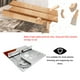 thumbnail image 2 of Juego de 2 placas de inserción de mesa de enrutador, aleación de aluminio, fresado de madera, tabler CACAGOO Placa de inserción, 2 of 7