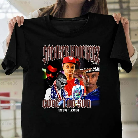 Speaker Knockerz Vintage Retro 90s Style Hip Hop R&B Rapper Music G399 Unisex T-Shirt, Up to Size 5XL