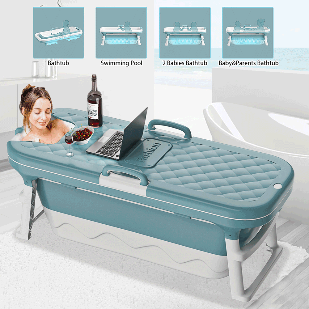Bocarly 4IN1 200L Folding Bathtub Adult Children SPA Bathtub Sauna Tub