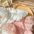 thumbnail image 4 of Undershirt Pack Winter Graphic Tee Girls Color Dot Sleeve T Shirt Summer Crewneck Solid Color, 4 of 4
