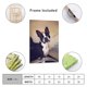 thumbnail image 2 of Boston Terrier Cuadro decorativo colgante - Arte de pared - Póster enmarcado - Decoración de pared - Regalos para familia, amigos y aficionados 40*60 cm, 2 of 6