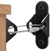 Furniture Wall Anchors (10 Pack), Anti Tip Furniture Anchors for Baby Proofing, Metal Earthquake Straps Secure 400 LBs Drawer, Cabinet to Wall, Dresser Wall Safety Anchor for Child Safety