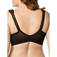thumbnail image 2 of Elila Womens Lexington Jacquard Front-Close Wire-Free Bra Style-1515, 2 of 2