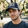 thumbnail image 6 of QASIEATN There’s A 99% Chance I Don’t Care Embroidered Dad Hat Adjustable Distressed Embroidered I Don’t Care Cap Baseball Caps Casual Accessories Baseball Caps for Women and Men, 6 of 7