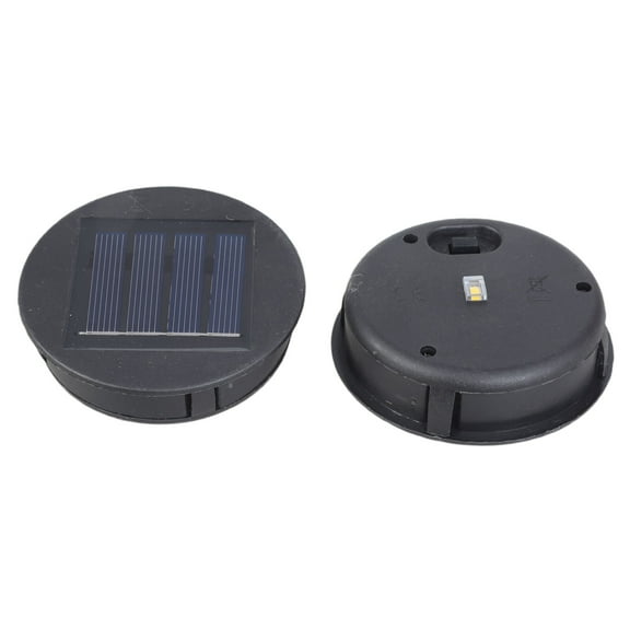 COOLHOOD Pack of 2 Solar Light Replacement Tops Lighting Accessories Texture for Outdoor Solar Lights Garden Lights