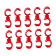 thumbnail image 2 of 10 abrazaderas para cables de bicicleta, compactas y de mantenimiento, para cables de freno de bicicleta BMX. Rojo, 2 of 8