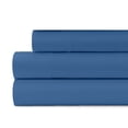 thumbnail image 2 of Premium Home Collection Microfiber Soft Cooling Bed Sheet Set - 3 Piece, Twin, Dusty Blue, 2 of 5