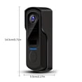 thumbnail image 4 of LEEYNEER Video Doorbell Camera Wireless With Chime  1080P WiFi Camera Doorbell With Motion Detection  Night Vision  2-way Audio  Video Call  Voice Changer/Message  Instant Alerts  Support, 4 of 6