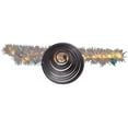 thumbnail image 4 of Kurt Adler Lighted Tinsel StarTree Topper with LED Lights, Silver, 12", 4 of 6