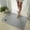Gray560, variant on Tuvgenk Bath Mats Non Slip Quick Drying Water Absorbing Bathroom Rug 2x3 Long Navy Blue Rectangle Floor Rug for Shower