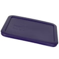 thumbnail image 3 of Pyrex Replacement Lid 7210-PC Purple, Turquoise, and Charcoal Gray Rectangle Cover (3-Pack) for Pyrex 7210 3-Cup Dish (Sold Separately), 3 of 4
