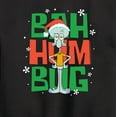 thumbnail image 3 of SpongeBob SquarePants - Squidward Bah Humbug - Toddler And Youth Crewneck Fleece Sweatshirt, 3 of 6