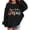 A101 Black, variant on Glisme Toddler Girls Sweatshirt Graphic Print Long Sleeve Crew Neck Fall Winter Soft Sweatshirts For Girls Size 3-4 Years