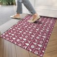 thumbnail image 4 of Red Christmas Deer and Tree Pattern Door Rugs,Washable Non Slip Door Mats Indoor,Decorative Door Mats,Entry Mat Indoor for Entrance,Bedroom,Kitchen,Bathroom,17"x30", 4 of 6