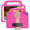 RoseRed, variant on Handheld Case for iPad 9.7-in 5th/6th Generation (2017/2018) Shockproof Stand Cover with Strap & Pencil Holder