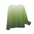 thumbnail image 7 of TFEOQRY Toddler girls pullover Long Sleeve Prints Shirts Cute Crewnecks Tops Dressy Casual Blouses Clothes Green-1, 7 of 7