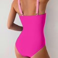 thumbnail image 4 of Fashion Push Up Swimming Suit for Women 1 Pc Swimsuit Ladies Ruched Bathing Suit Sports Swimwear Beachwear Royal Blue XXL, 4 of 5
