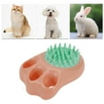 thumbnail image 6 of Unique Bargains 1 Pc Durable Claw Shape Pet Grooming Bath for Dog for Cat 4.25"x3.35"x1.78" Pink, 6 of 6