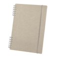 thumbnail image 2 of Libreta ecológica con 70 hojas a rayas. Cubierta de cartón. Incluye espiral metálico. gris 14.7 x 20.5, 2 of 5