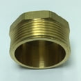 thumbnail image 4 of 1/4 "3/8" 1/2 "3/4" 1 "" 2 "Tapón hexagonal de latón Tapón de rosca Accesorio de tubería Sunnimix Accesorio de manguera de rosca macho de latón, 4 of 8