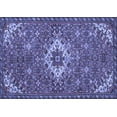 thumbnail image 1 of Ahgly Company Machine Washable Indoor Rectangle Persian Blue Traditional Area Rugs, 6' x 9', 1 of 4