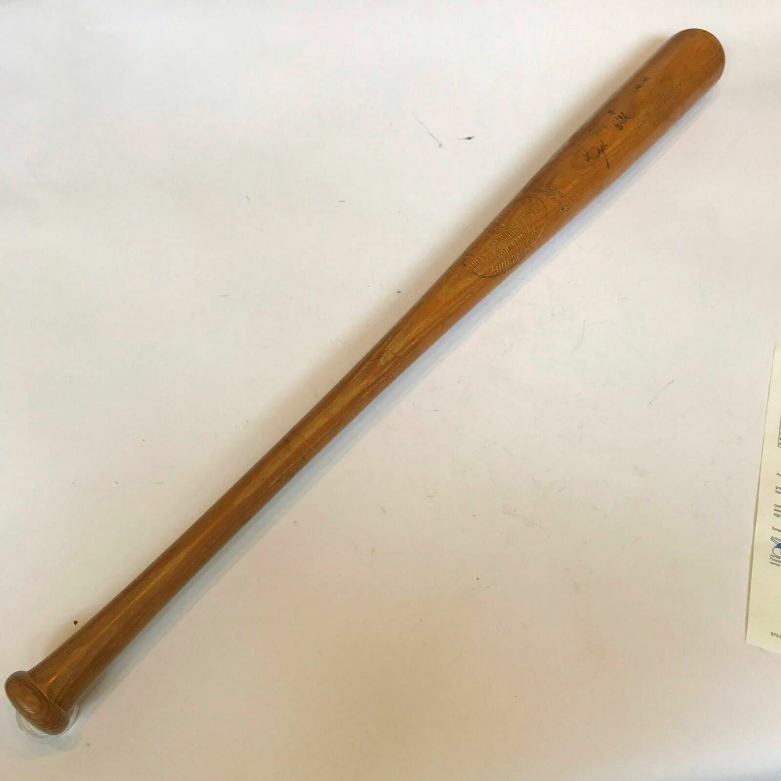 Roger Maris Signed 1965 Game Model Louisville Slugger Baseball Bat PSA  JSA COA