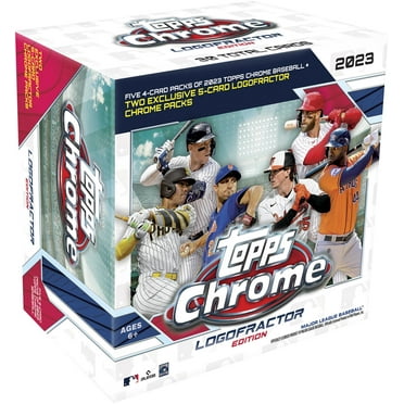 2023 Topps Chrome Logofractor Baseball Mega Box