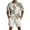 Beige, variant on Mens Short Sets 2 Piece Outfits Button Short Sleeve Shirts and Shorts Summer Beach Set with Pockets Elastic Waist Vacation Lightweight Loose Matching Outfits Khaki 3XL