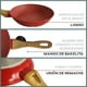 thumbnail image 5 of Set de Sartenes RD Royal Cook Rojo Granito 3 pzs 20 24 y 28 cm, 5 of 5