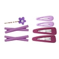 thumbnail image 1 of 7 pinzas para el pelo para niñas, accesorios para el cabello, herramienta de peinado de regalo, accesorios de moda para el cabello Violeta, 1 of 9