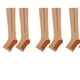 thumbnail image 5 of Medias de compresión con punta abierta Jadeshay con cremallera Color Negro paquete de 3 pares, 5 of 8