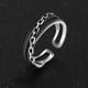 thumbnail image 4 of Guardurnaity Anillo de cobre para hombre, anillos de apertura, decoración de mano, novio, cadena masculina de moda, joyería para amantes, decoraciones, Ropa, zapatos y accesorios Miscelánea Guardurnaity AP015640-00, 4 of 6