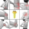 thumbnail image 5 of Unique Bargains 1 Pc Comfortable Roller Massager Manual Massager Tools 5.71"x3.07" Yellow, 5 of 6