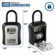 thumbnail image 4 of Caja de seguridad para llaves Lion Locks de 4 dígitos, resistente al agua, paquete de 12, 4 of 7