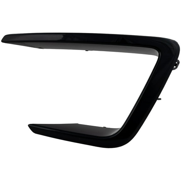 Grille Trim Compatible with 2019-2021 Ford Expedition Left Driver Black