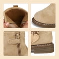 thumbnail image 5 of BOCCA Girls Ankle Boots with Heart, Warm Lined Toddler Winter Shoes, Side Zipper Round Toe Boots For School Outdoor, 5 of 5