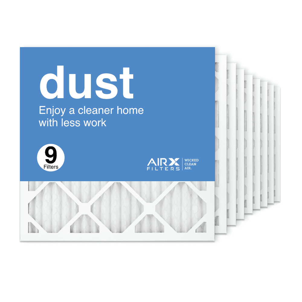 Dust 4-Pack Made in the USA AIRx Filters 18x18x1 Air Filter MERV 8 Pleated HVAC AC Furnace Air Filter