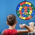 thumbnail image 3 of Casewin Large Dart Board for Kids, 28.7 inch Board Game with 16 Sticky Balls (4 Color) and Hook, Safe Indoor Outdoor Toy Party Games for Boys Girls Age 3-12, 3 of 5