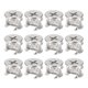 thumbnail image 1 of Leva Bloqueo Tuerca para Muebles, 36uds 14,6 x 11,6mm Junta Conector Bloqueo Tuercas Muebles Conexión Leva Montajes, 1 of 5