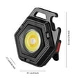 thumbnail image 3 of Wweixi Porte-Clés Mini COB Light Type-C Rechargeable Torche d'Urgence Fournit des Lumières de Poche de Charge Rapide Lampe de Poche pour l'Extérieur, 3 of 6